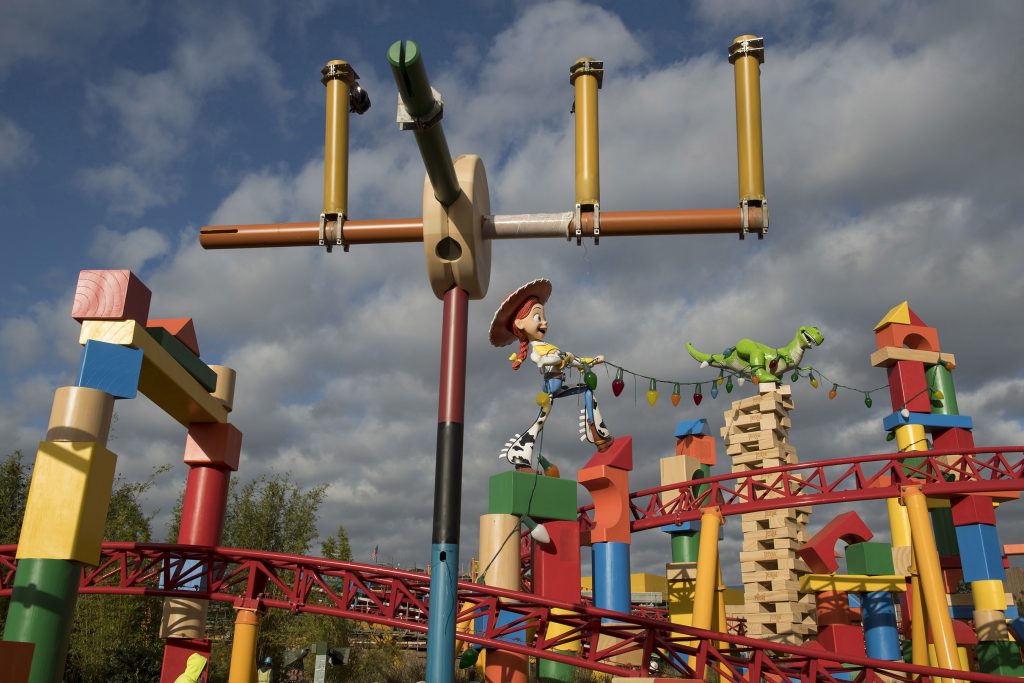 toy story land at disney world