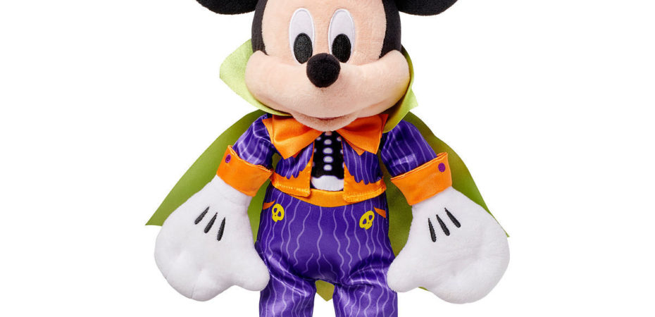 mickey mouse halloween plush