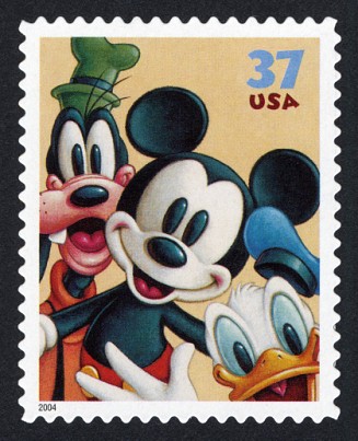 The first time Mickey Mouse was placed on a postage stamp - Disney Diary