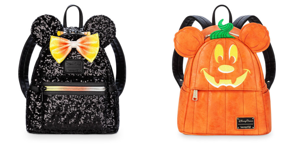 2 new Disney Halloween backpacks from Loungefly
