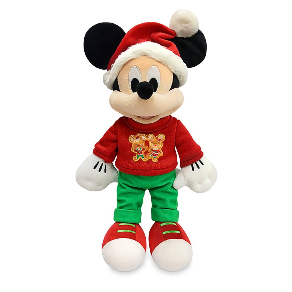 2018 christmas mickey mouse plush