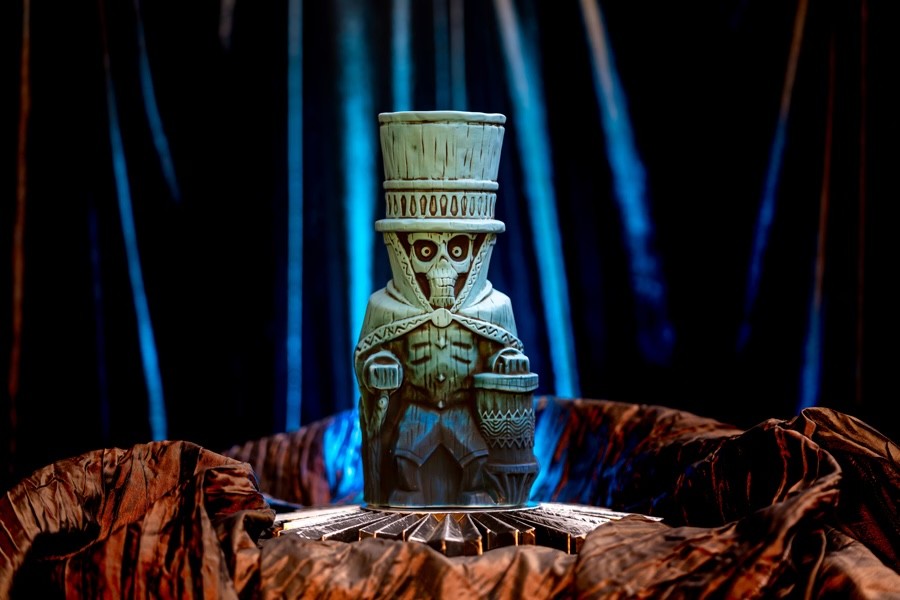 Hatbox Ghost tiki mug will go on sale starting Aug. 9 at Disneyland