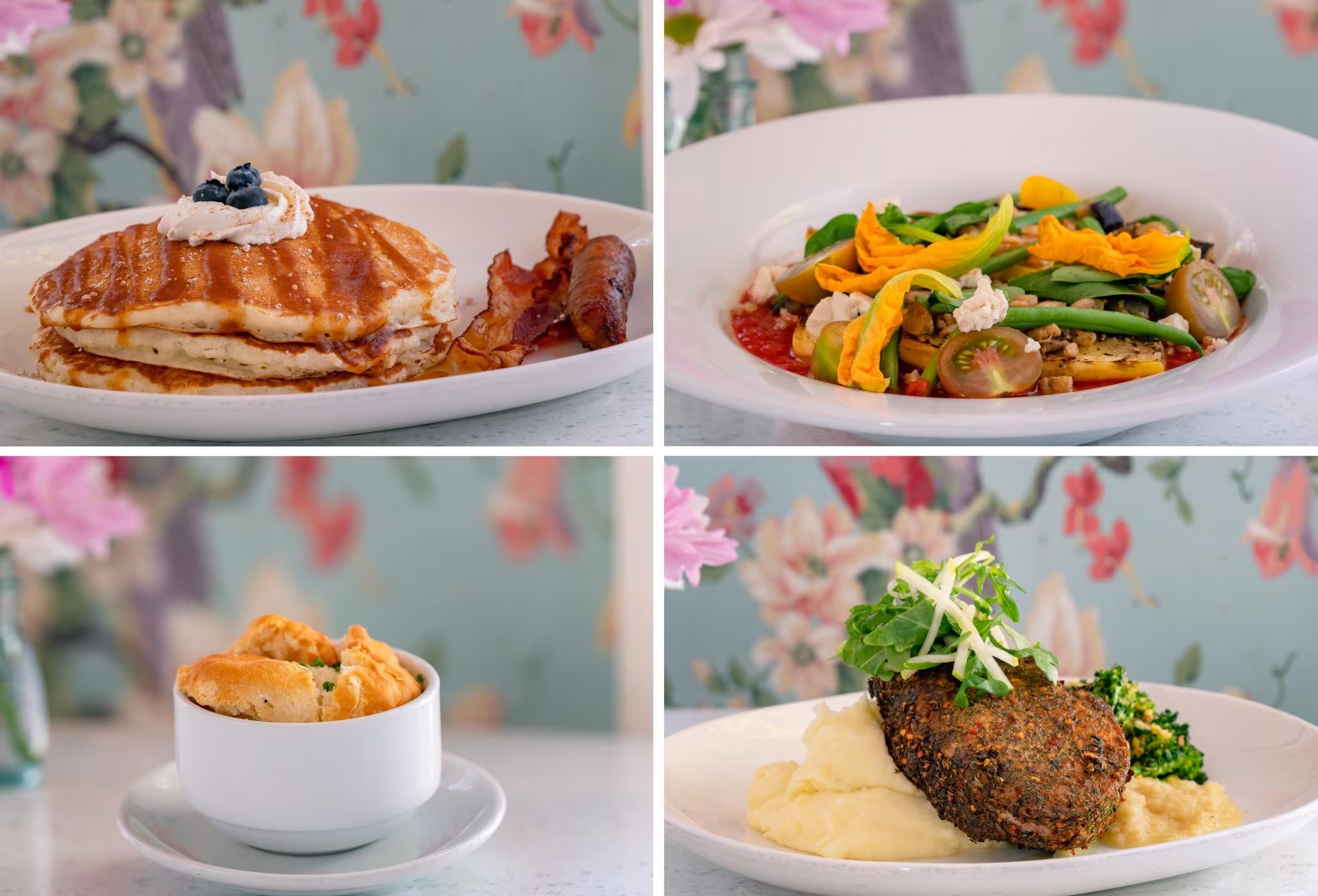 New menus at River Belle Terrace, Cafe Orleans, Carnation Café at