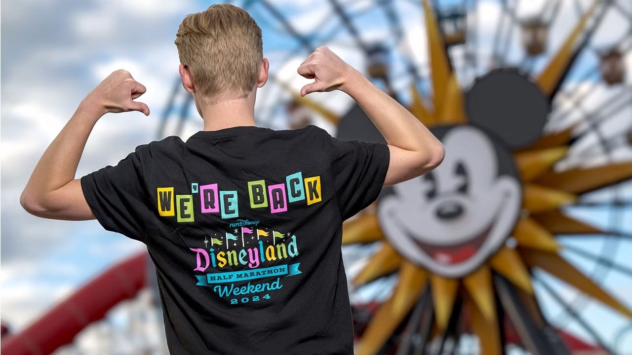 First look at the 2024 Disneyland Half Marathon merchandise Disney Diary