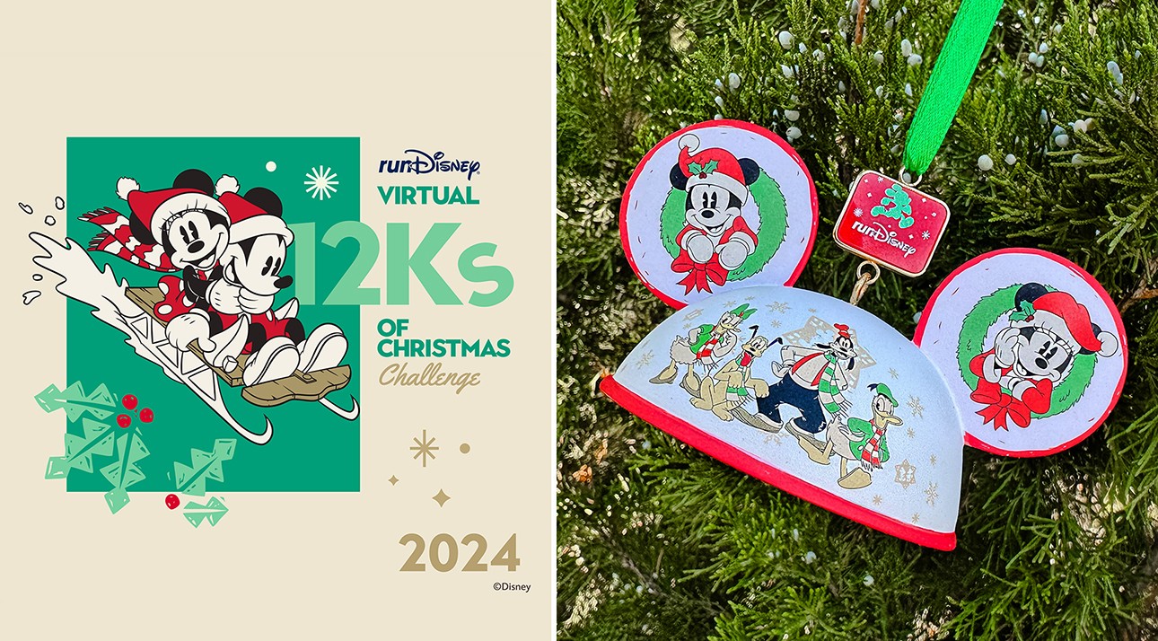 First look at runDisney Virtual 12K holiday race medals - Disney Diary