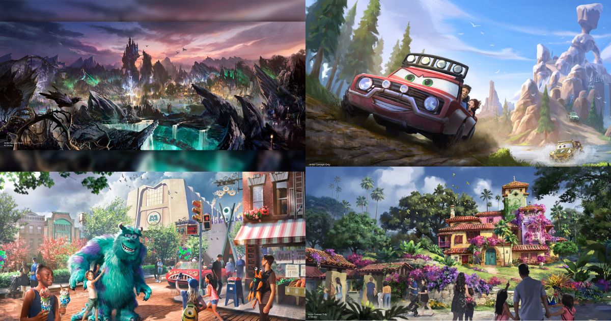 All new major rides, lands for Disney World, Disneyland announced at